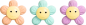 Preview: BRUNNEN Radiergummi Happy Hippie 3D | sortiert